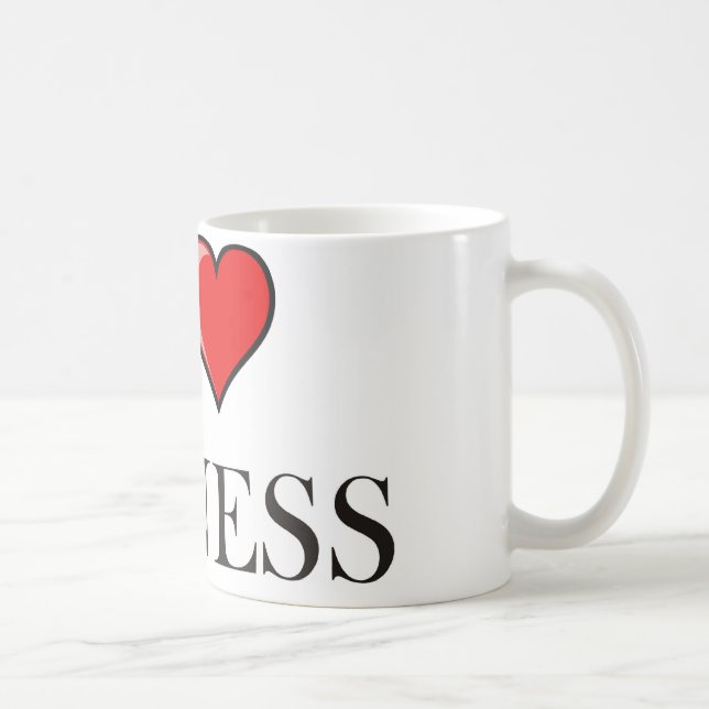 Taza De Café Amo aptitud (Derecha)