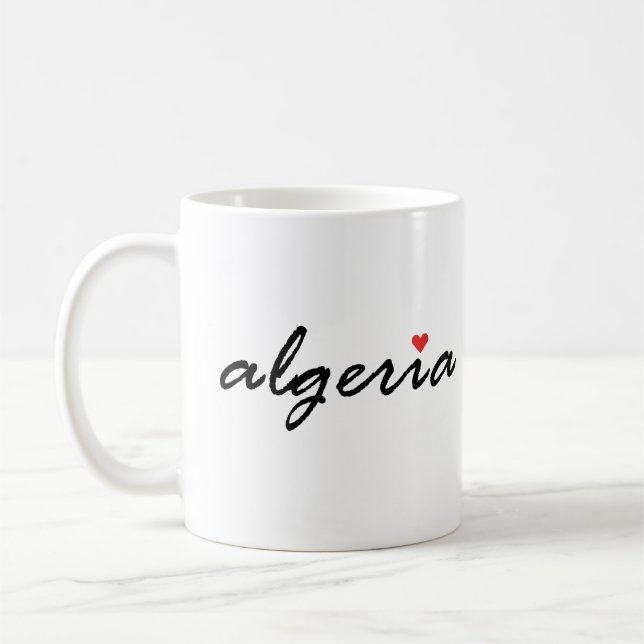 Taza De Café Amo Argelia (Izquierda)