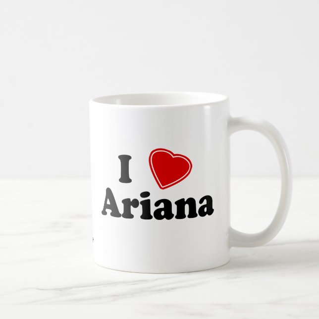 Taza De Café Amo Ariana (Derecha)