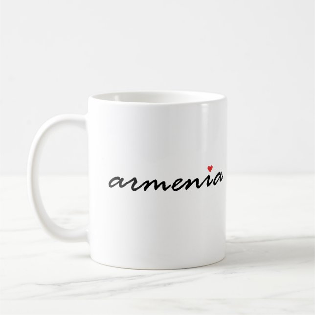 Taza De Café Amo Armenia (Izquierda)