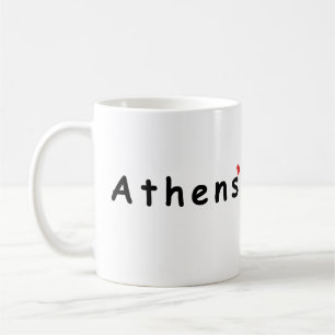 Taza De Café Amo Atenas Grecia