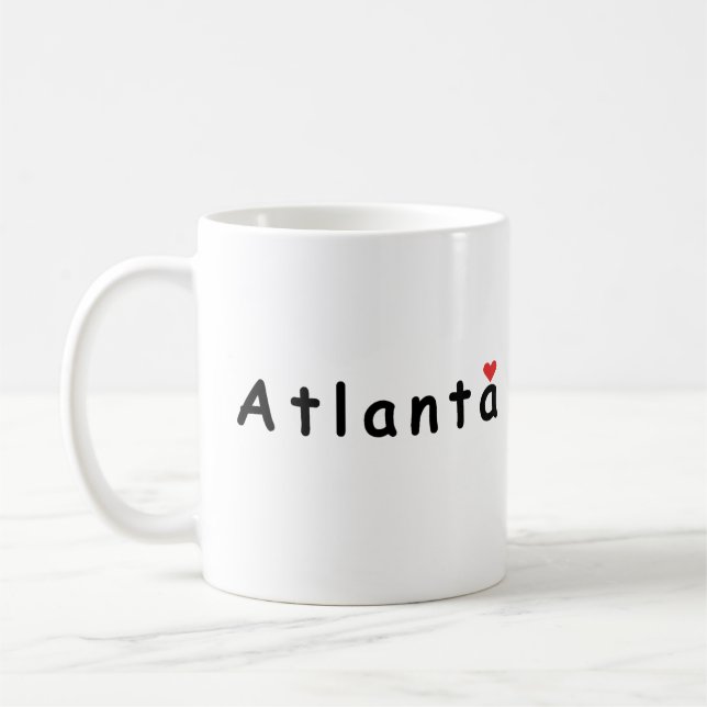 Taza De Café Amo Atlanta (Izquierda)