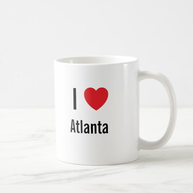 Taza De Café Amo Atlanta (Derecha)