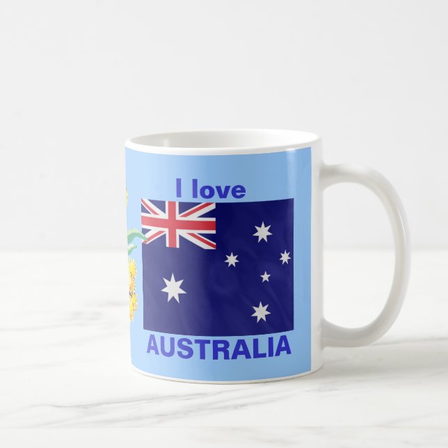 Taza De Café Amo Australia (Derecha)