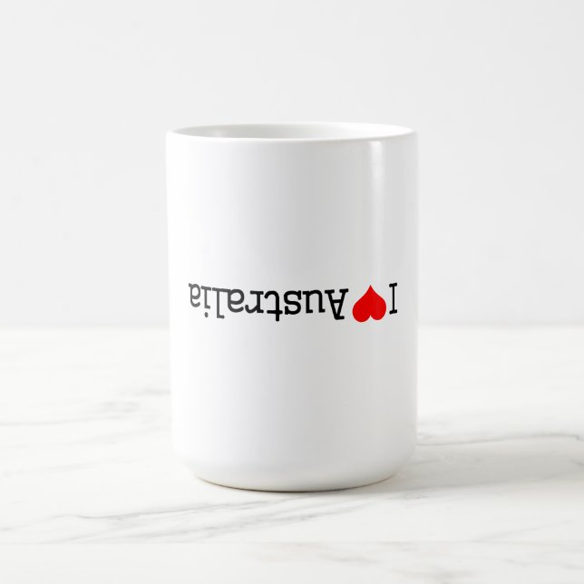 Taza De Café Amo Australia (Centro)