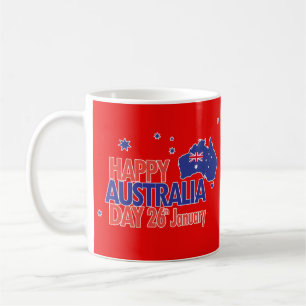 Taza De Café "AMO AUSTRALIA" Australia día el 26 de enero
