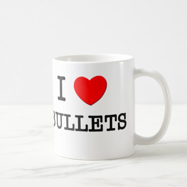 Taza De Café Amo balas (Derecha)