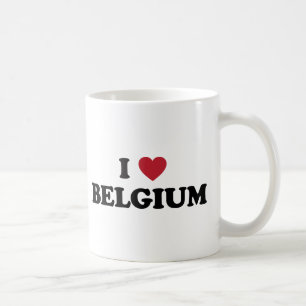 Taza De Café Amo Bélgica