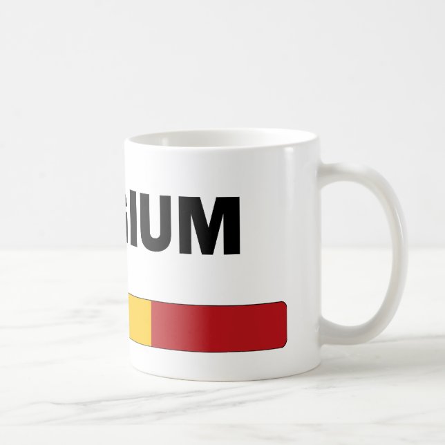 Taza De Café Amo Bélgica (Derecha)