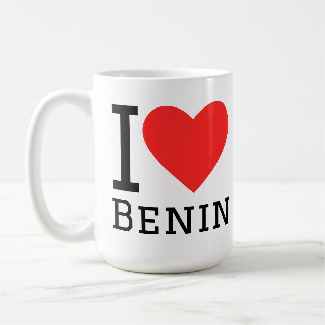 Taza De Café Amo Benín (Izquierda)