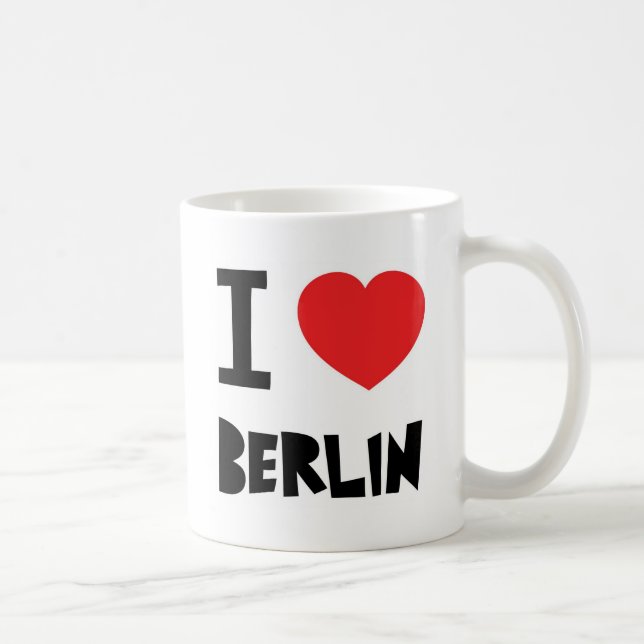 Taza De Café Amo Berlín (Derecha)