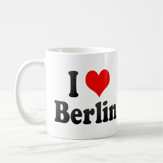 Taza De Café Amo Berlín, Alemania. Ich Liebe Berlín, Alemania