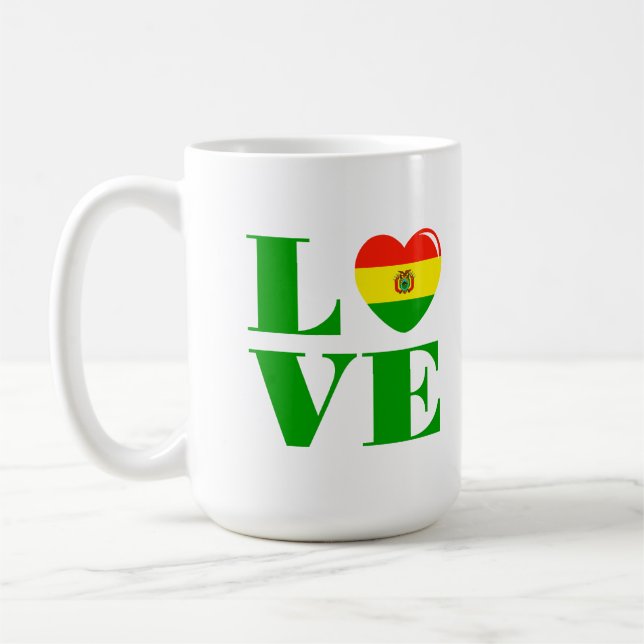 Taza De Café Amo Bolivia (Izquierda)