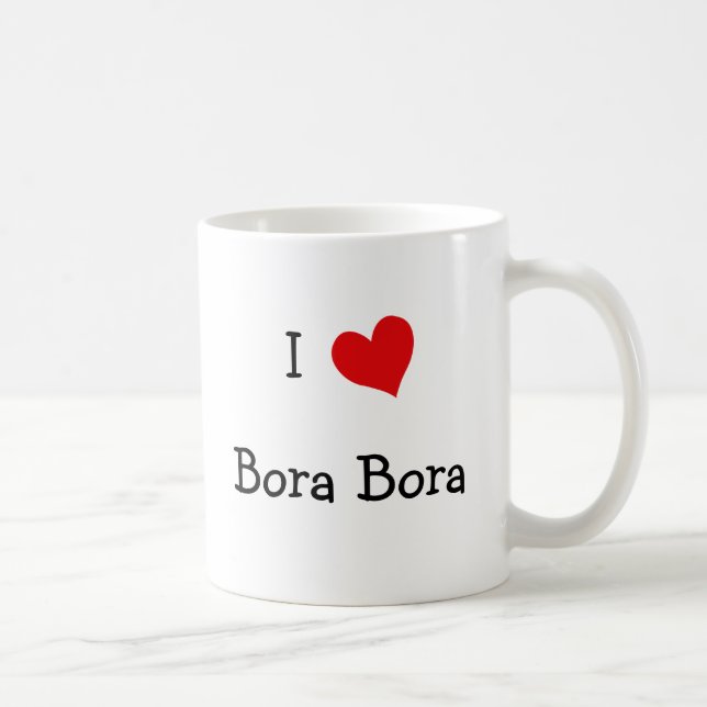 Taza De Café Amo Bora Bora (Derecha)
