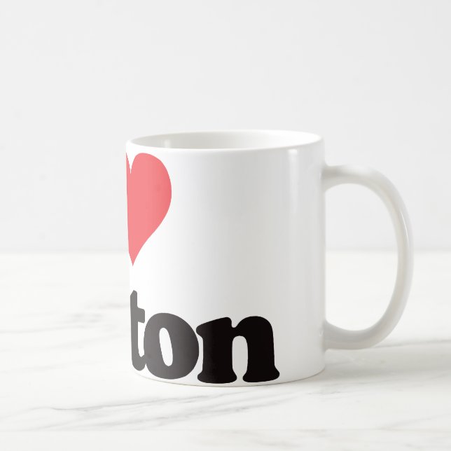 Taza De Café Amo Boston (Derecha)
