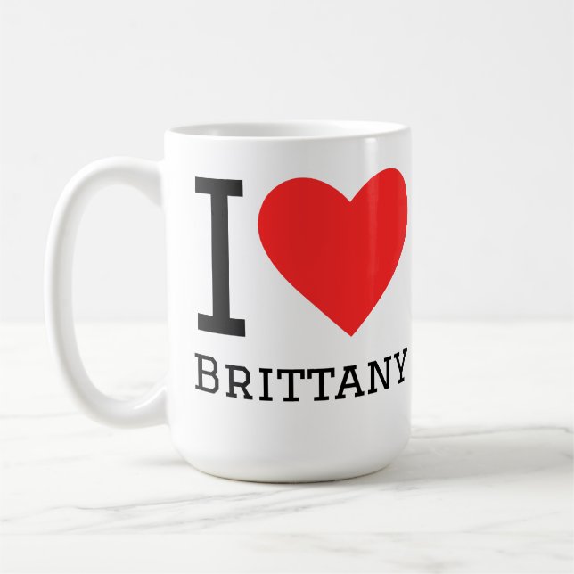 Taza De Café Amo Bretaña  (Izquierda)