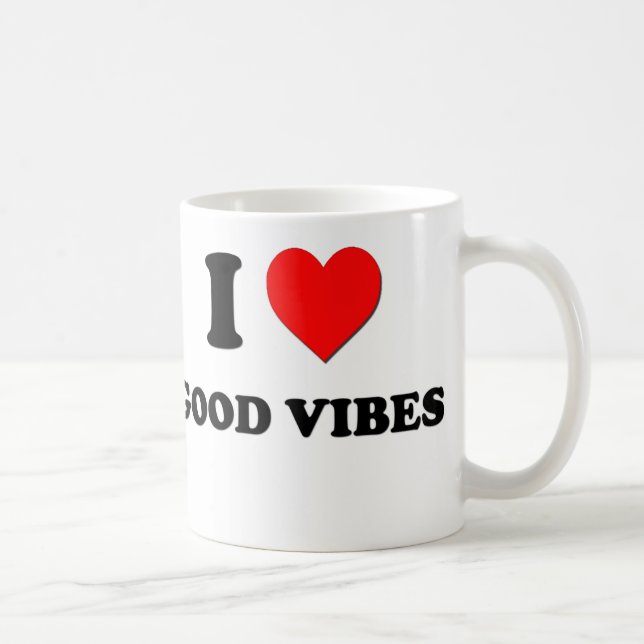 Taza De Café Amo buena sensación (Derecha)