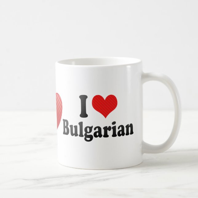 Taza De Café Amo búlgaro (Derecha)