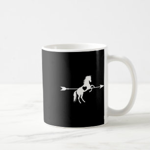 Taza De Café Amo Caballo Flecha Cupido Caballo Caballo Caballos