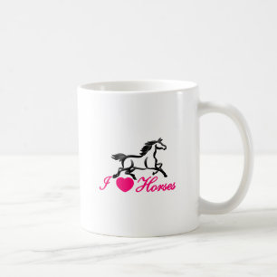 Taza De Café Amo caballos