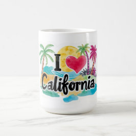 Taza De Café Amo California 