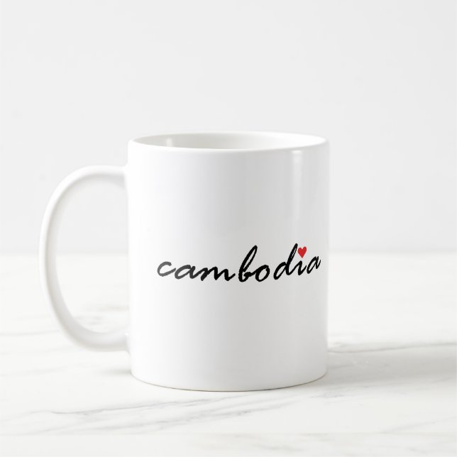 Taza De Café Amo Camboya (Izquierda)