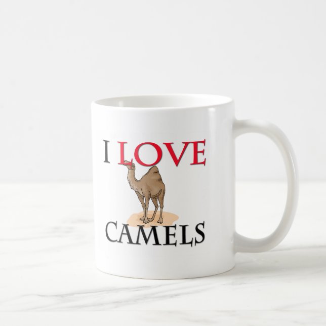 Taza De Café Amo camellos (Derecha)