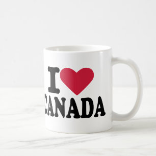 Taza De Café Amo Canadá