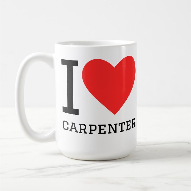 Taza De Café Amo carpintero (Izquierda)