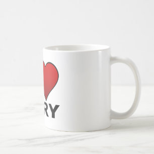 TAZA DE CAFÉ AMO CARY, NC - CAROLINA DEL NORTE