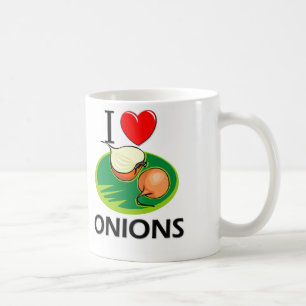Taza De Café Amo cebollas