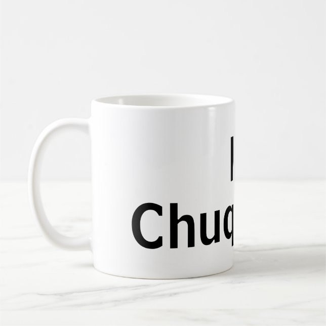 Taza De Café Amo Chuquisaca (Izquierda)