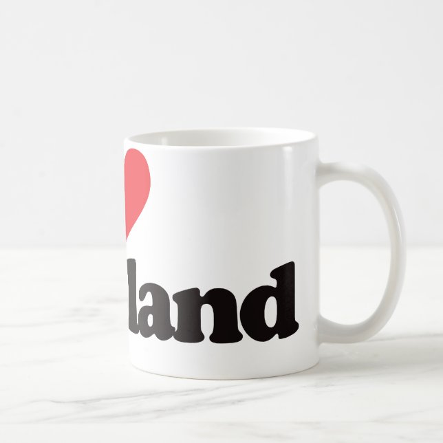 Taza De Café Amo Cleveland (Derecha)