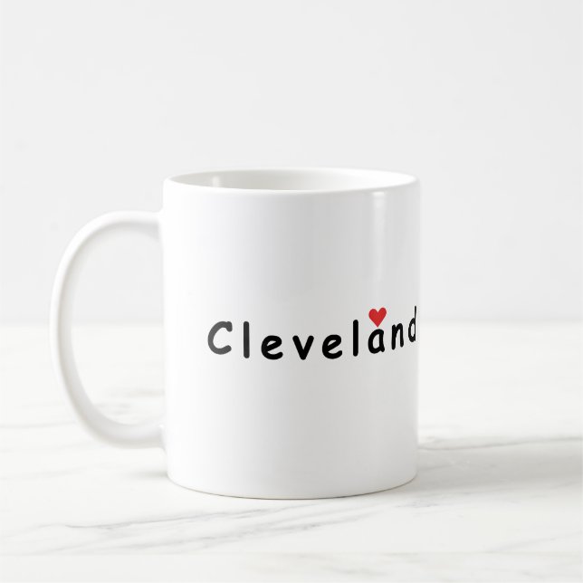 Taza De Café Amo Cleveland (Izquierda)