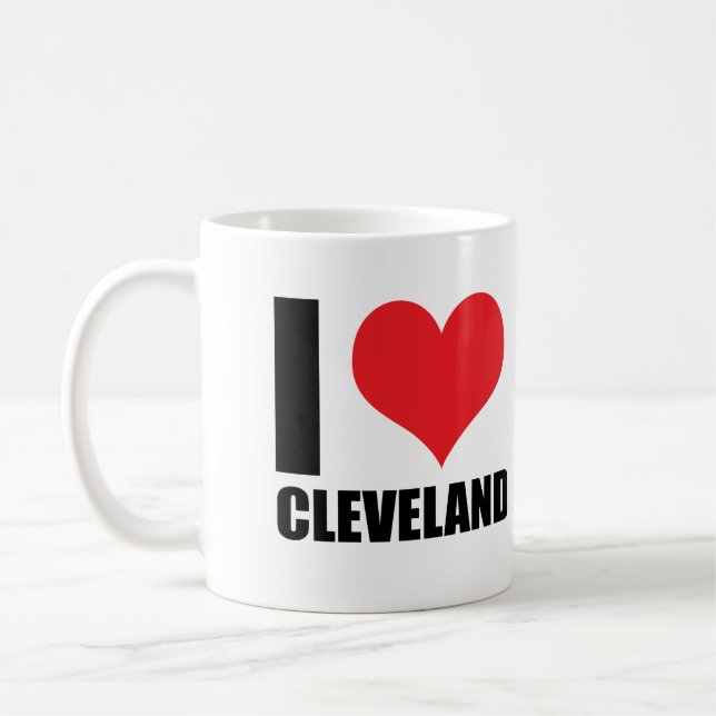 Taza De Café Amo Cleveland (Izquierda)