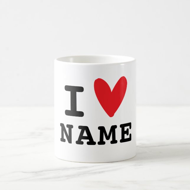Taza De Café Amo cocina del corazón (Centro)