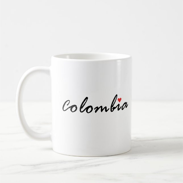 Taza De Café Amo Colombia (Izquierda)