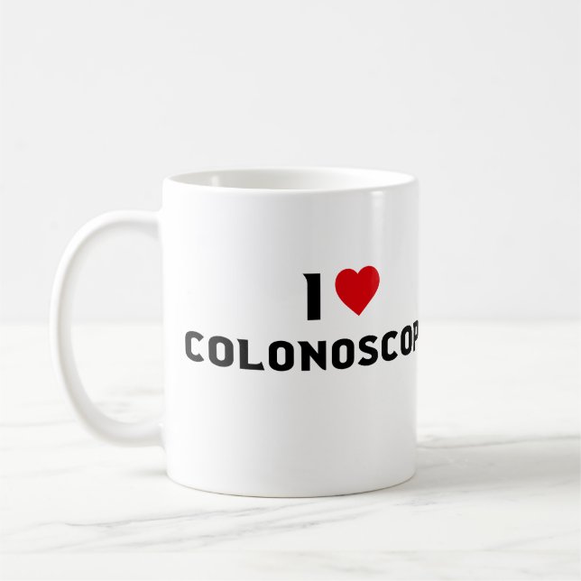 Taza De Café amo colonoscopia (Izquierda)