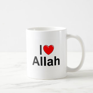 Taza De Café Amo (corazón) a Alá