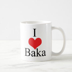 Taza De Café Amo (corazón) Baka
