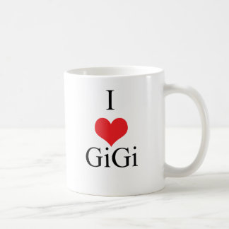 Taza De Café Amo (corazón) GiGi