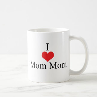 Taza De Café Amo (corazón) MomMom