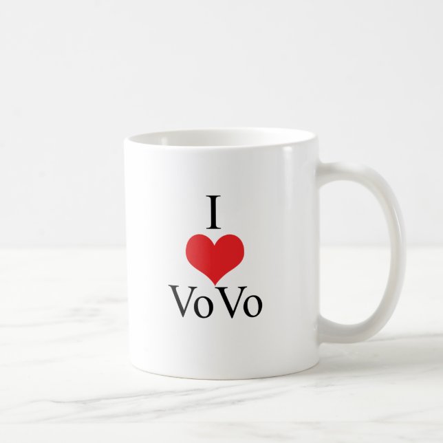 Taza De Café Amo (corazón) VoVo (Derecha)