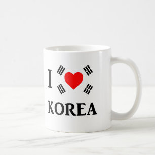 Taza De Café Amo Corea