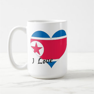 Taza De Café Amo Corea del Norte