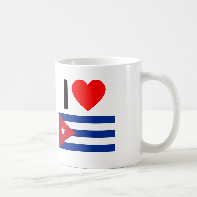 Taza De Café amo cuba (Derecha)