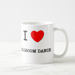 Taza De Café Amo danza de salón de baile