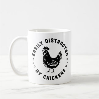 Taza De Café Amo del pollo citas graciosas de la vida de la gra
