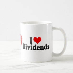 Taza De Café Amo dividendos