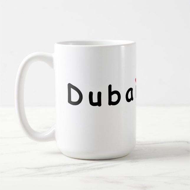 Taza De Café Amo Dubai (Izquierda)